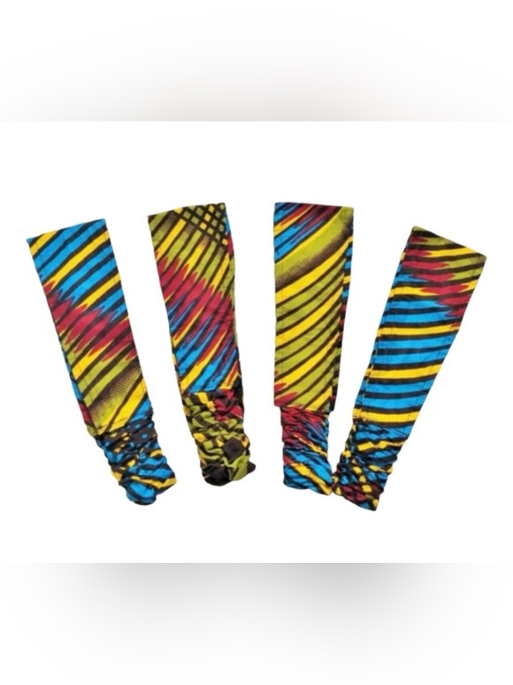 Headband African Fabric Cotton Ethnic Thick Elastic Back Stretch Handcrafted